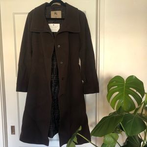 Vintage Burberry Cashmere & Wool Trench Coat